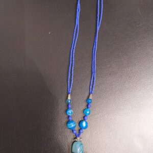 Electric Blue Necklace