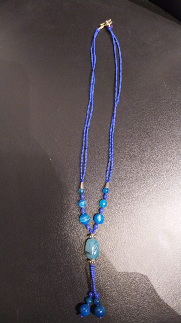 Electric Blue Necklace