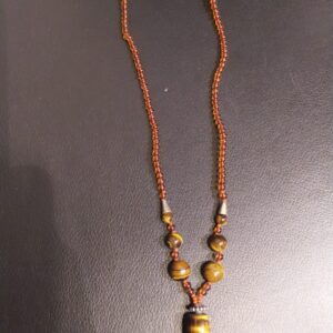 Orange Beads Necklace